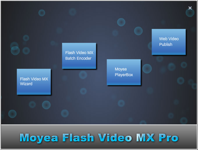 Click to view Moyea Flash Video MX Pro 6.0.1.1104 screenshot